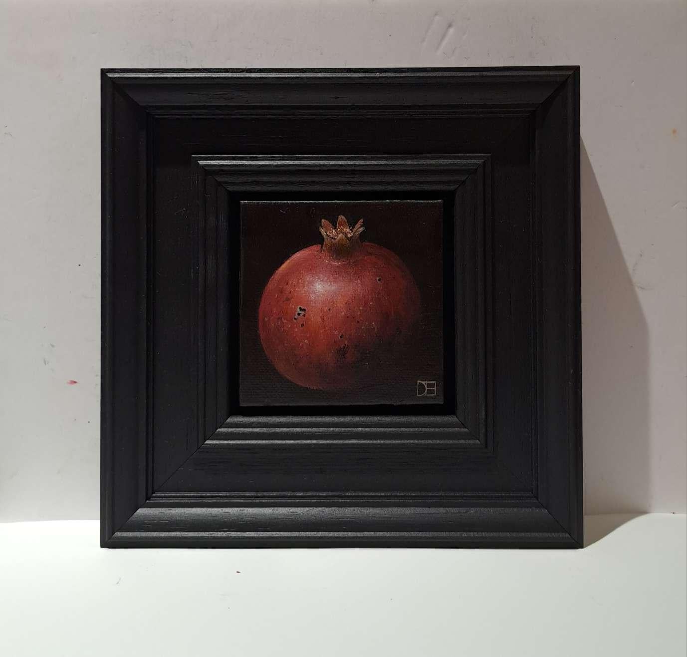 Granada madura Pintura de bolsillo roja 2 en venta 2