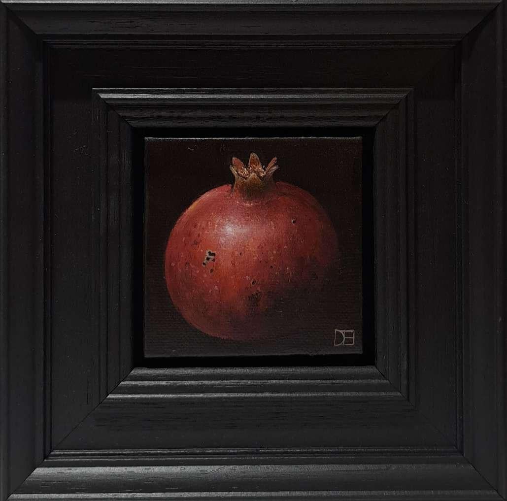 Granada madura Pintura de bolsillo roja 2 - Painting de Dani Humberstone