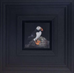Puffin Pocket Painting 2011, original painting, still life