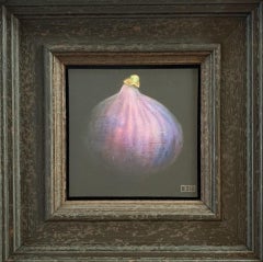 Purple Fig, Dani Humberstone, Original Painting, Fruit Art, Affordable Art