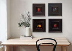 Used Quadriptych Of Fruits, Pocket Sloes, Strawberry, Wild Apple, Pocket Raspberry