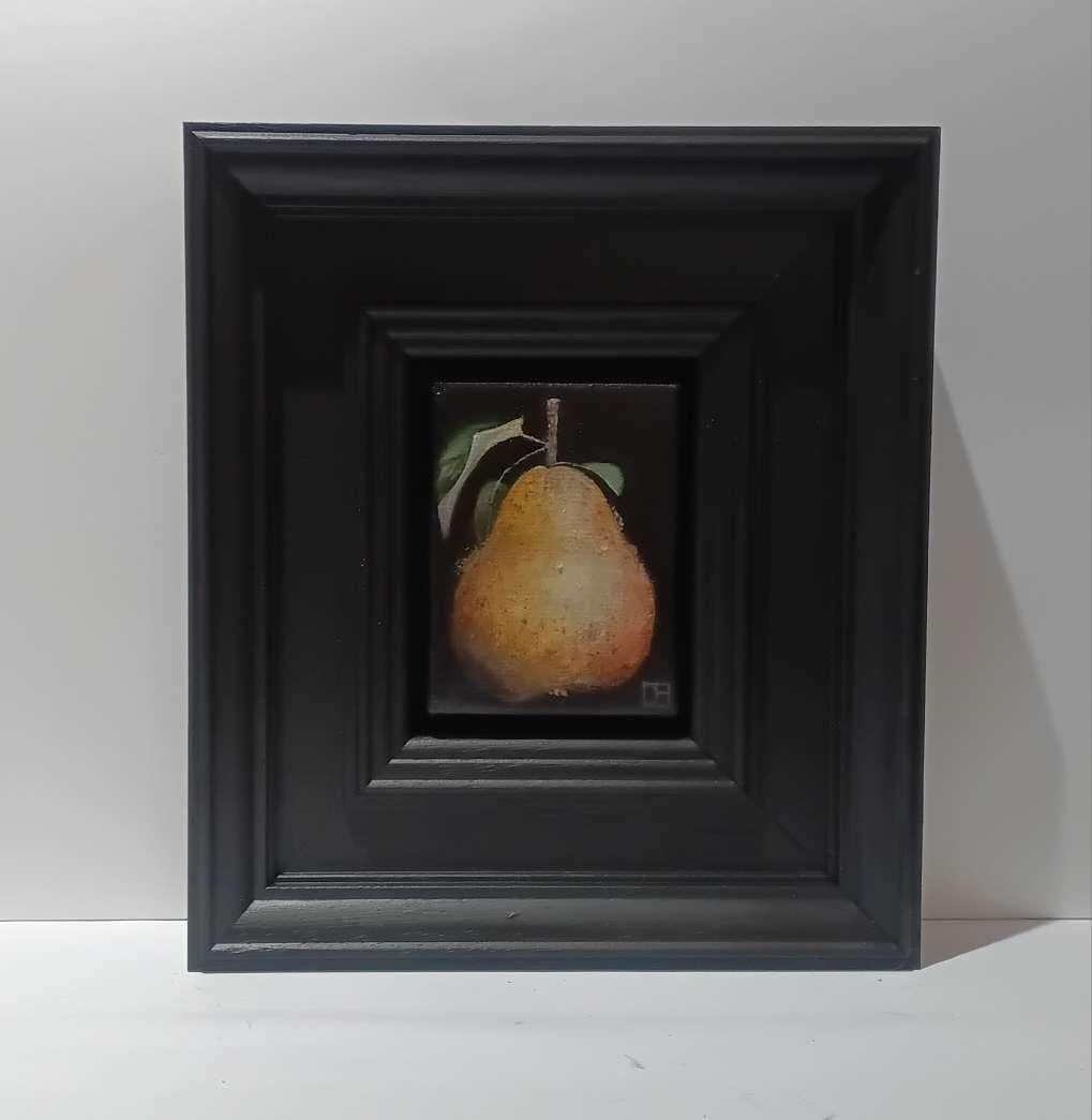 Quince Fluffy Pocket Painting 2, peinture originale, contemporaine en vente 5