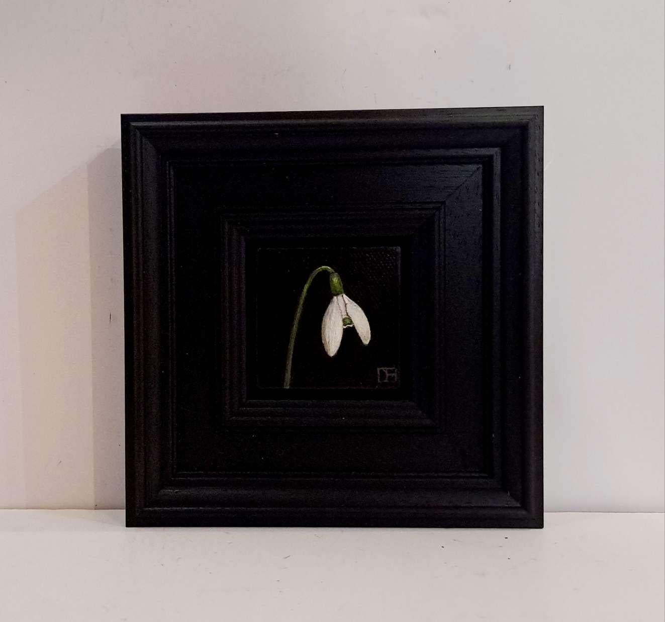 Bucaneve #6 Serie Pocket, quadro originale, contemporaneo, natura morta 4