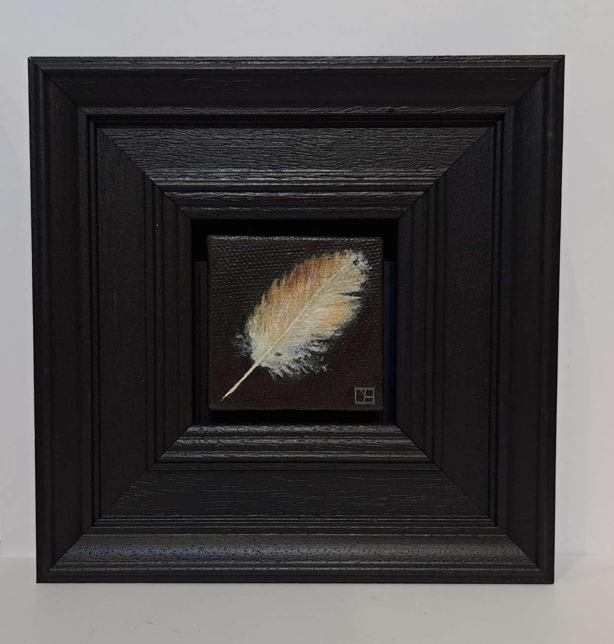 Spring Collection: Pocket Tawny Owl Feather, Baroque Still Life, Bird, Nature 1