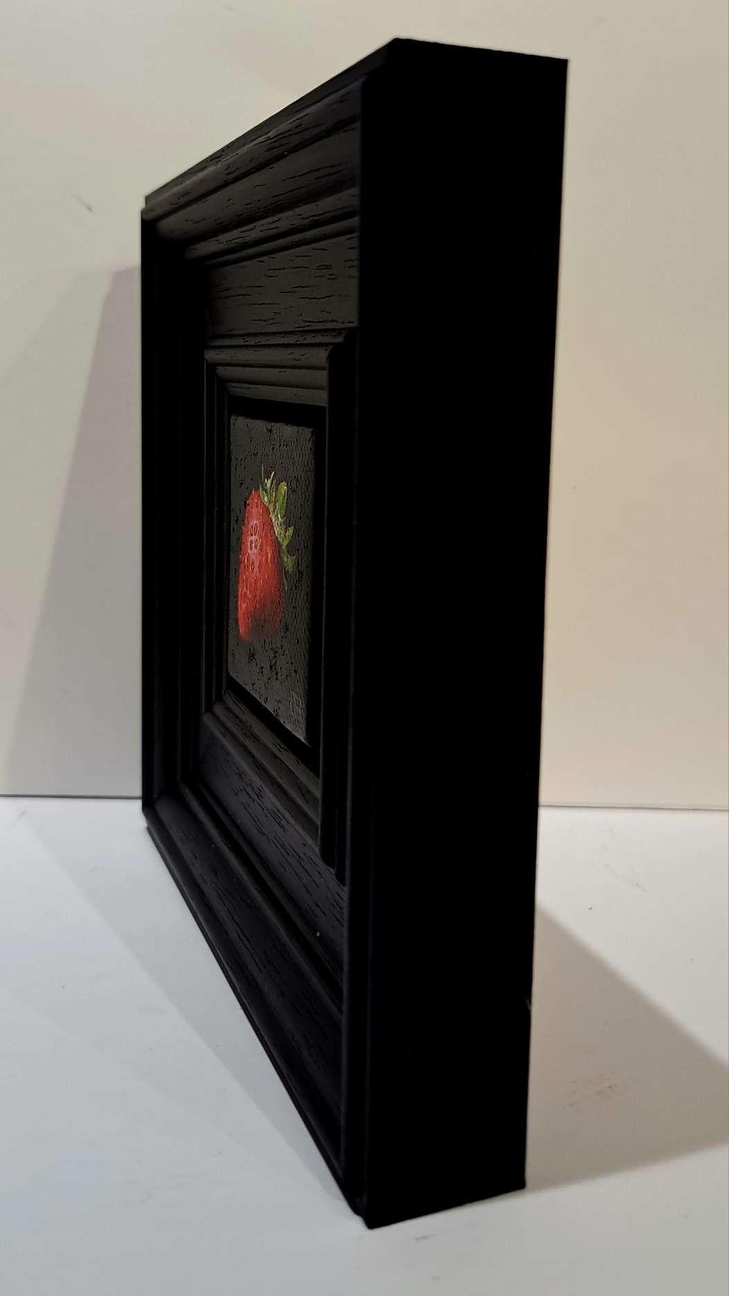 Fresa Madura Muy Bolsillo Pintura 5c, Bodegón, Fruta, Original en venta 2