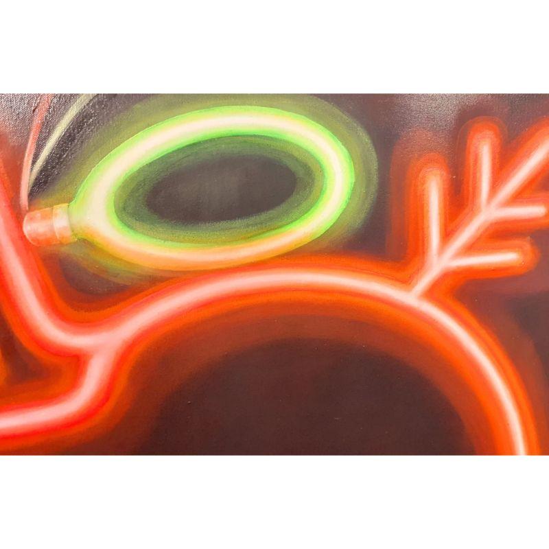 Together In Electic Dreams #2 by Dani Humbertsone [2021]

Inspured by the work of neon artists, Dan Flavin & Tracey Emin for example, I was interested to see how close I could get to making a 2D painting of neon light. Fruit is my 'go to' subject