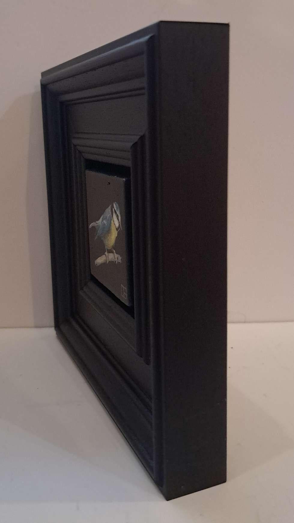 Collection'S: Bluetit tascabile, Pittura originale, Arte animale 1