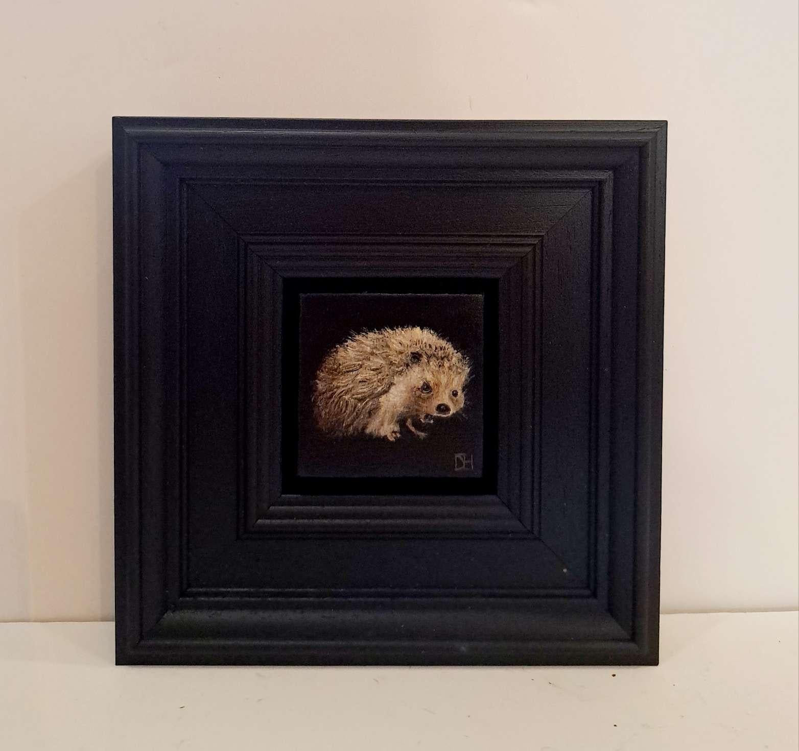 Collection'S: Riccio tascabile, Pittura originale, Arte Animale 2