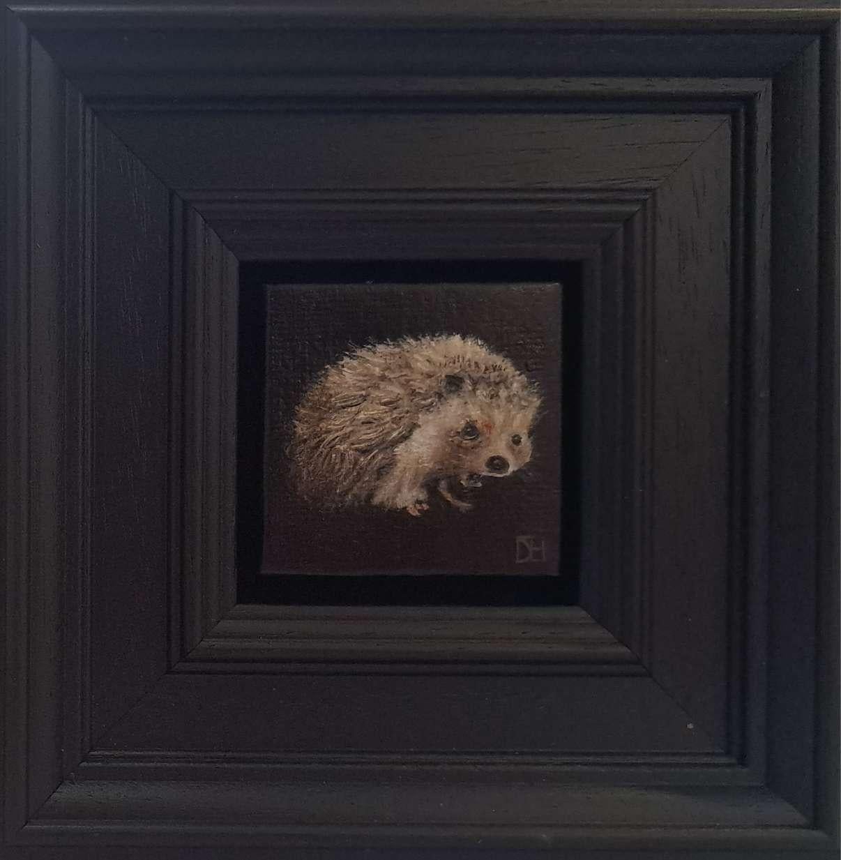 Collection'S: Riccio tascabile, Pittura originale, Arte Animale 3