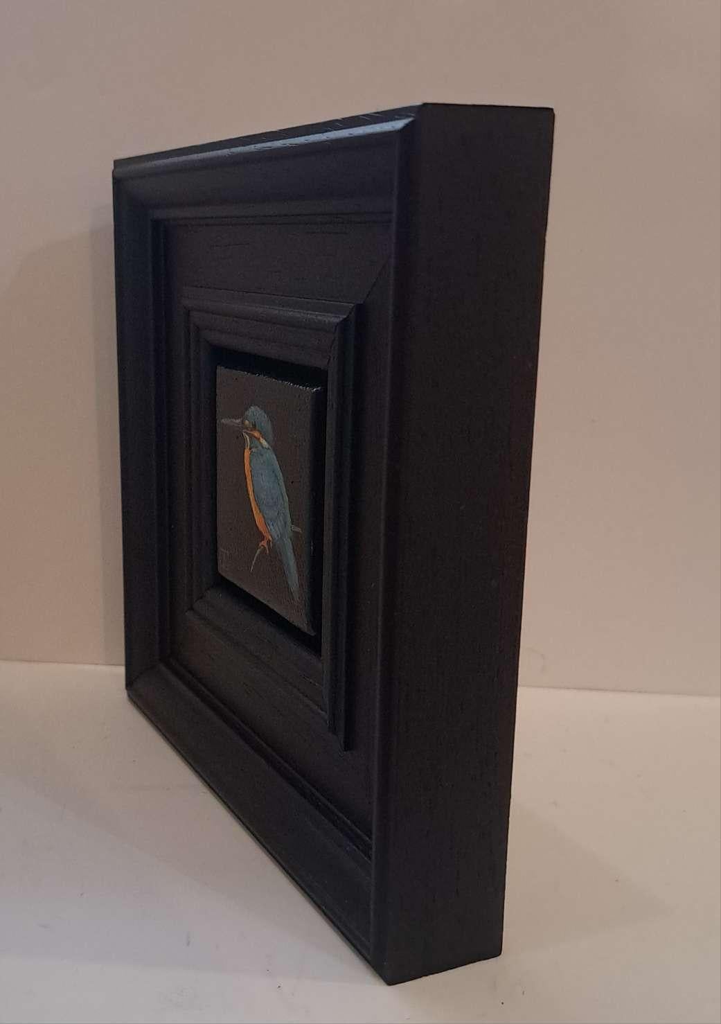 Collection'S: Kingfisher tascabile, Pittura originale, Arte animale 2