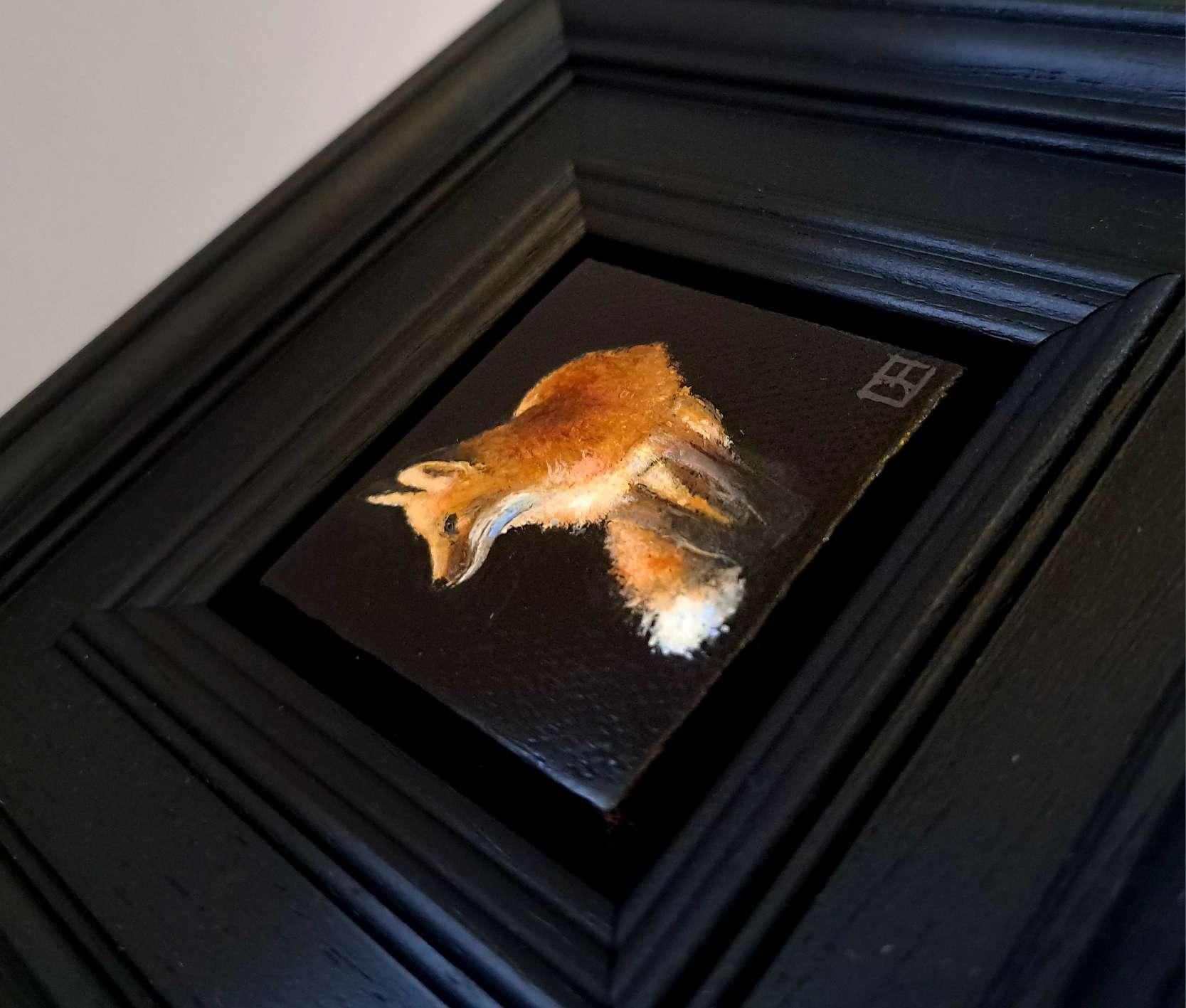Collection'S: Volpe rossa tascabile, Pittura originale, Arte animale 1