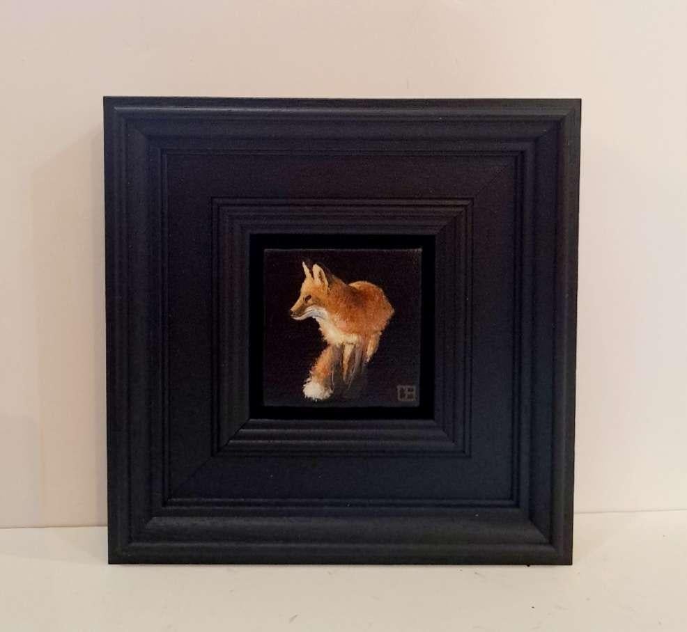 Collection'S: Volpe rossa tascabile, Pittura originale, Arte animale 3