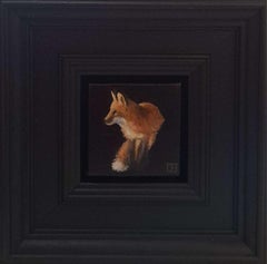 Wildlife Collection: Pocket Red Fox, Original Painting, Animal Art