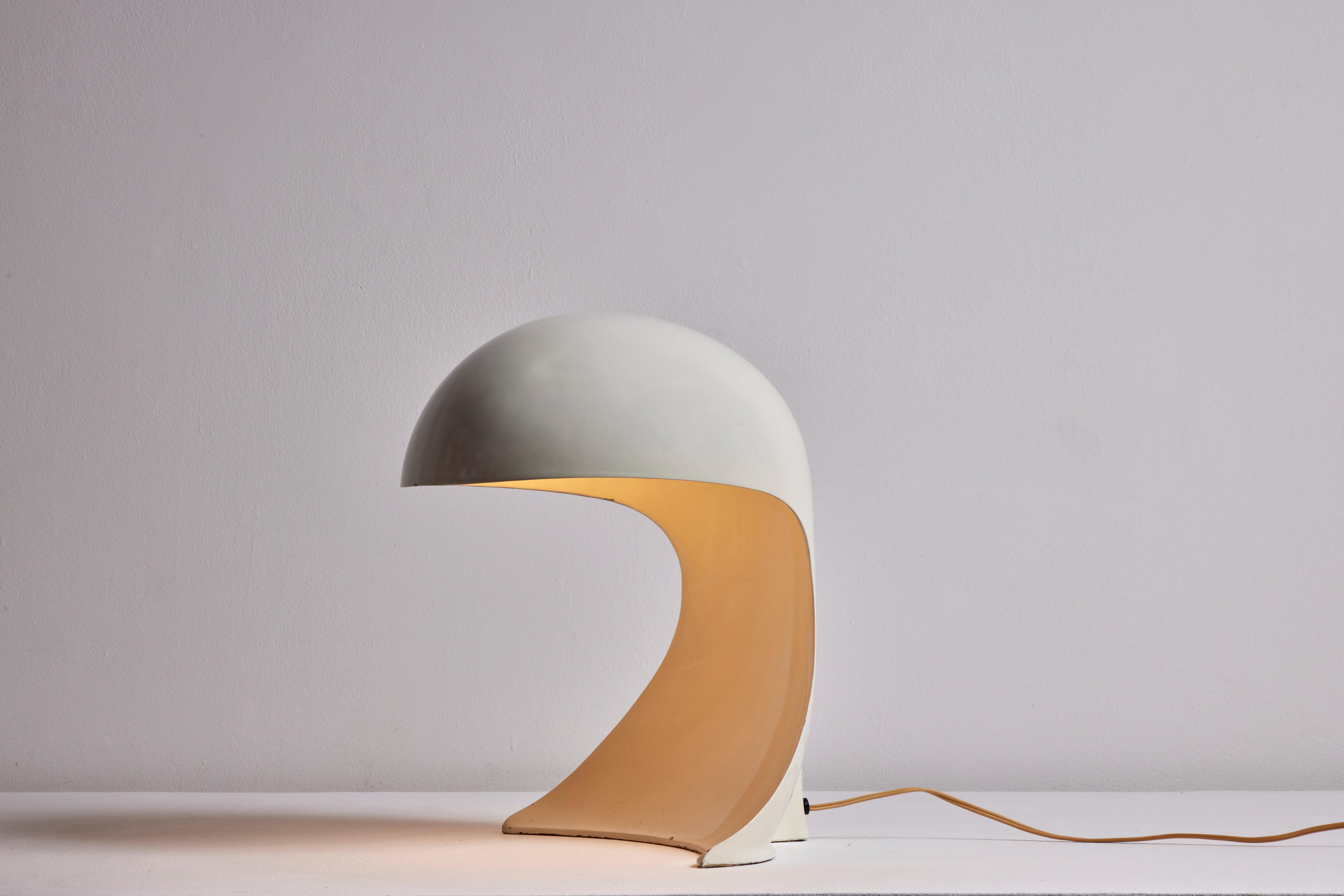Enameled Dania Table Lamp by Dario Tognon and Studio Celli for Artemide For Sale