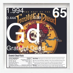 Grateful Dead / Periodic Table of Elelments of Rock Records / Daniel Allen Cohen