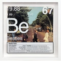 The Beatles / Tableau périodique des éléments / Rock Table / Daniel Allen Cohen