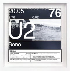 U2 / Periodic Table of Elelments Rock&Roll Records / Daniel Allen Cohen