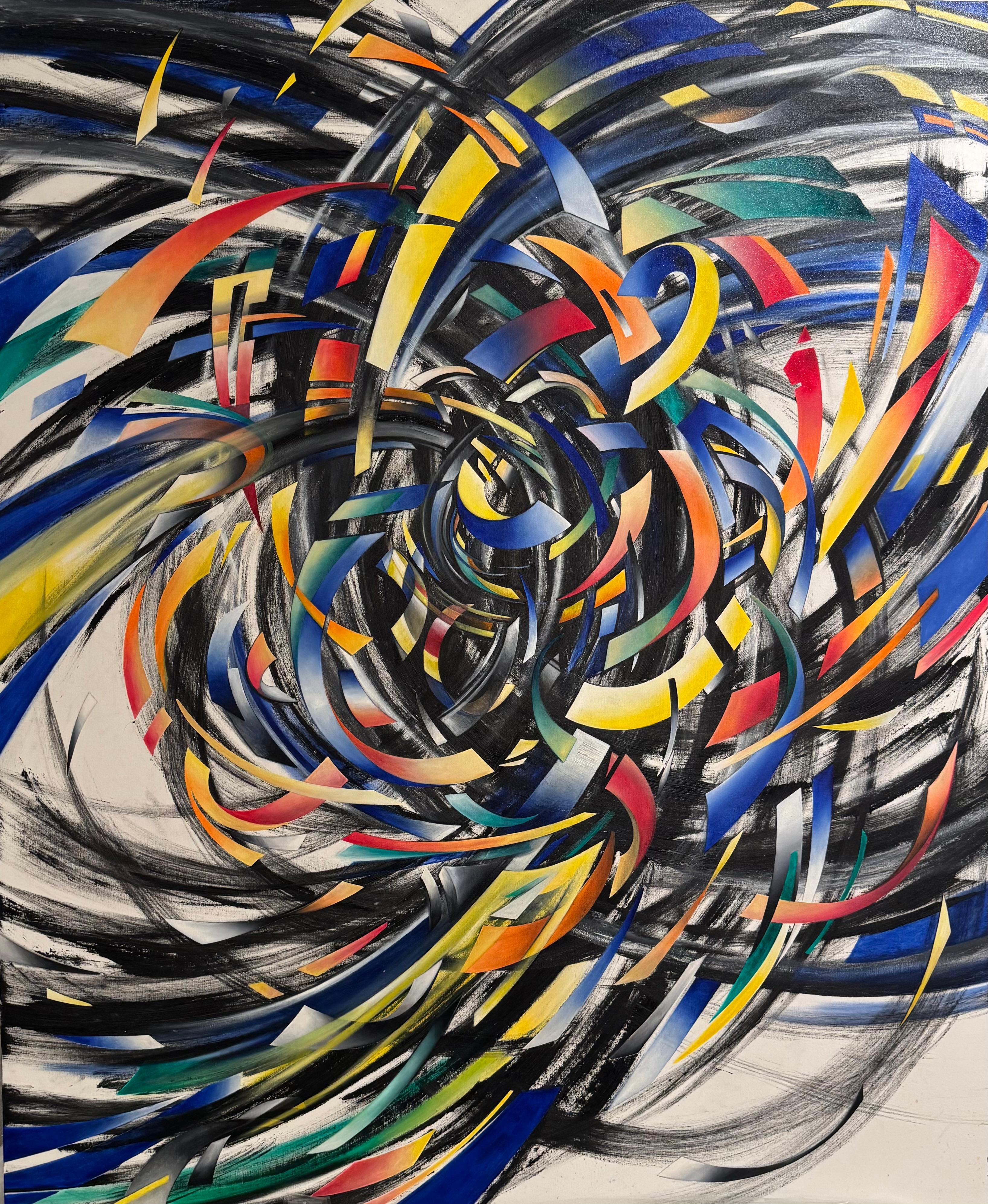 Daniel Anderson Abstract Painting - SPONTANEOUS ENERGIES IV