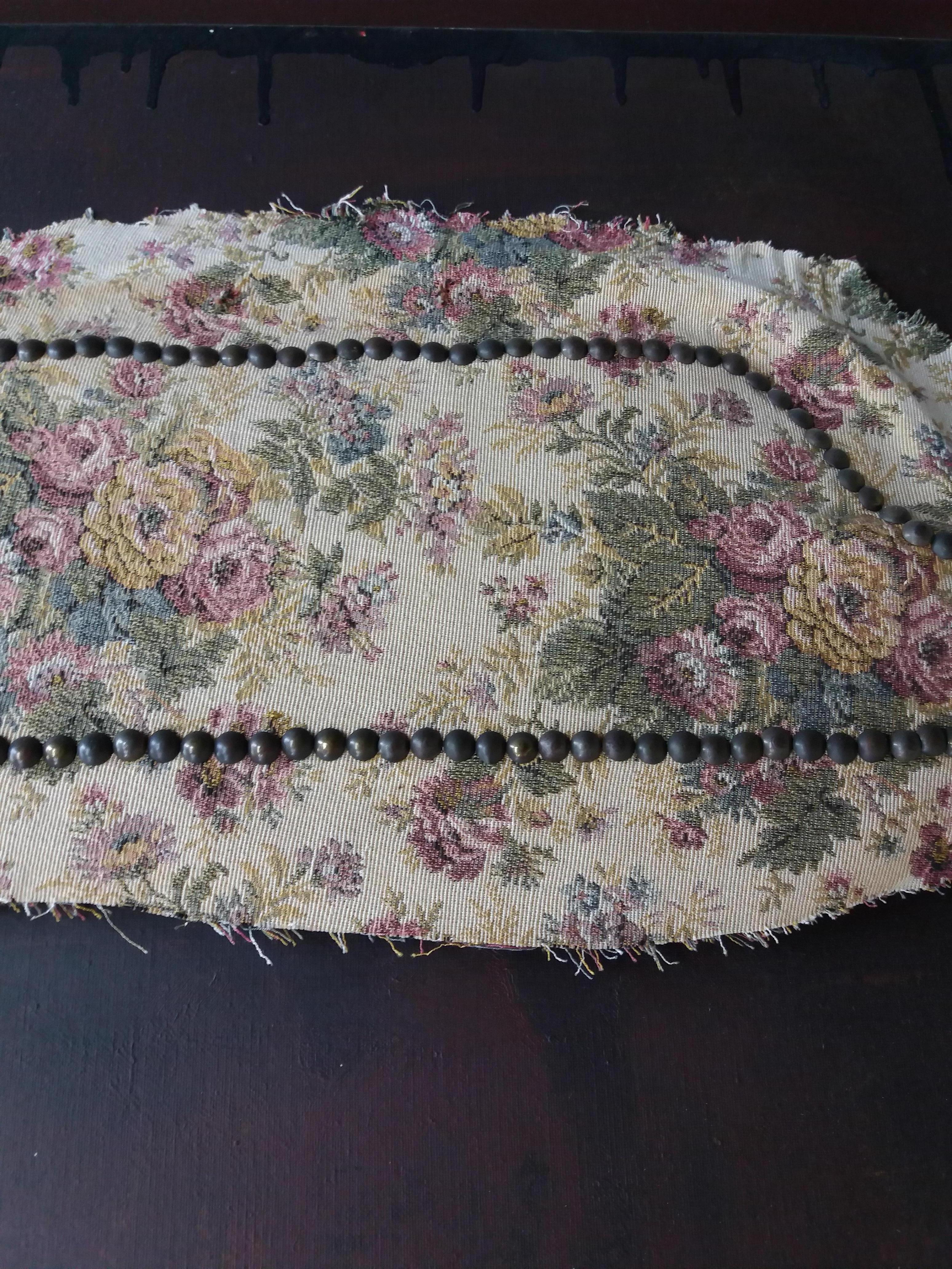 Argimon 6 Vertical Brown Collage Original abstract informalist - Abstract Painting by Daniel Argimon