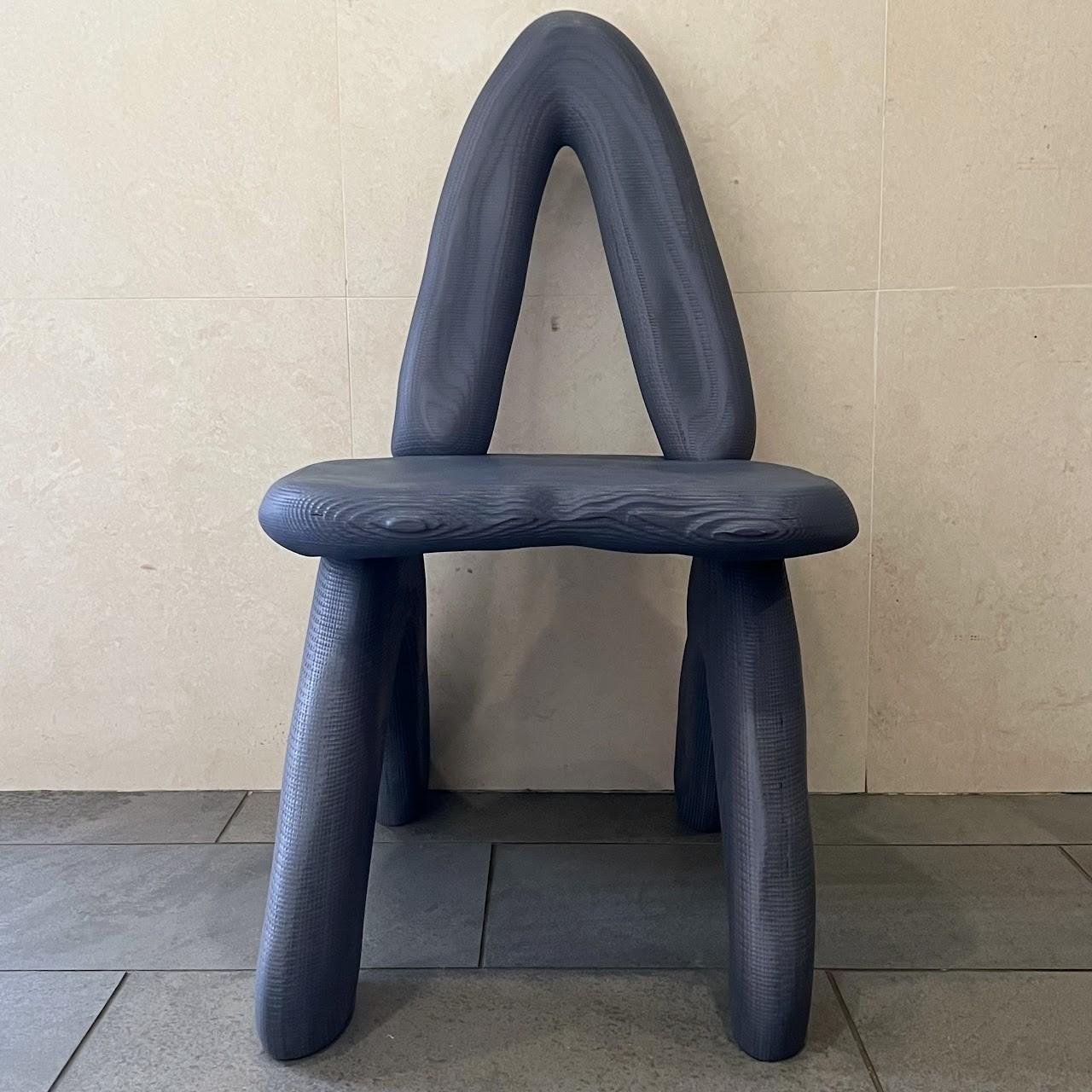 
* Solid birch

* Satin, translucent blue finish

* Visible and relief grain patterning

* 17