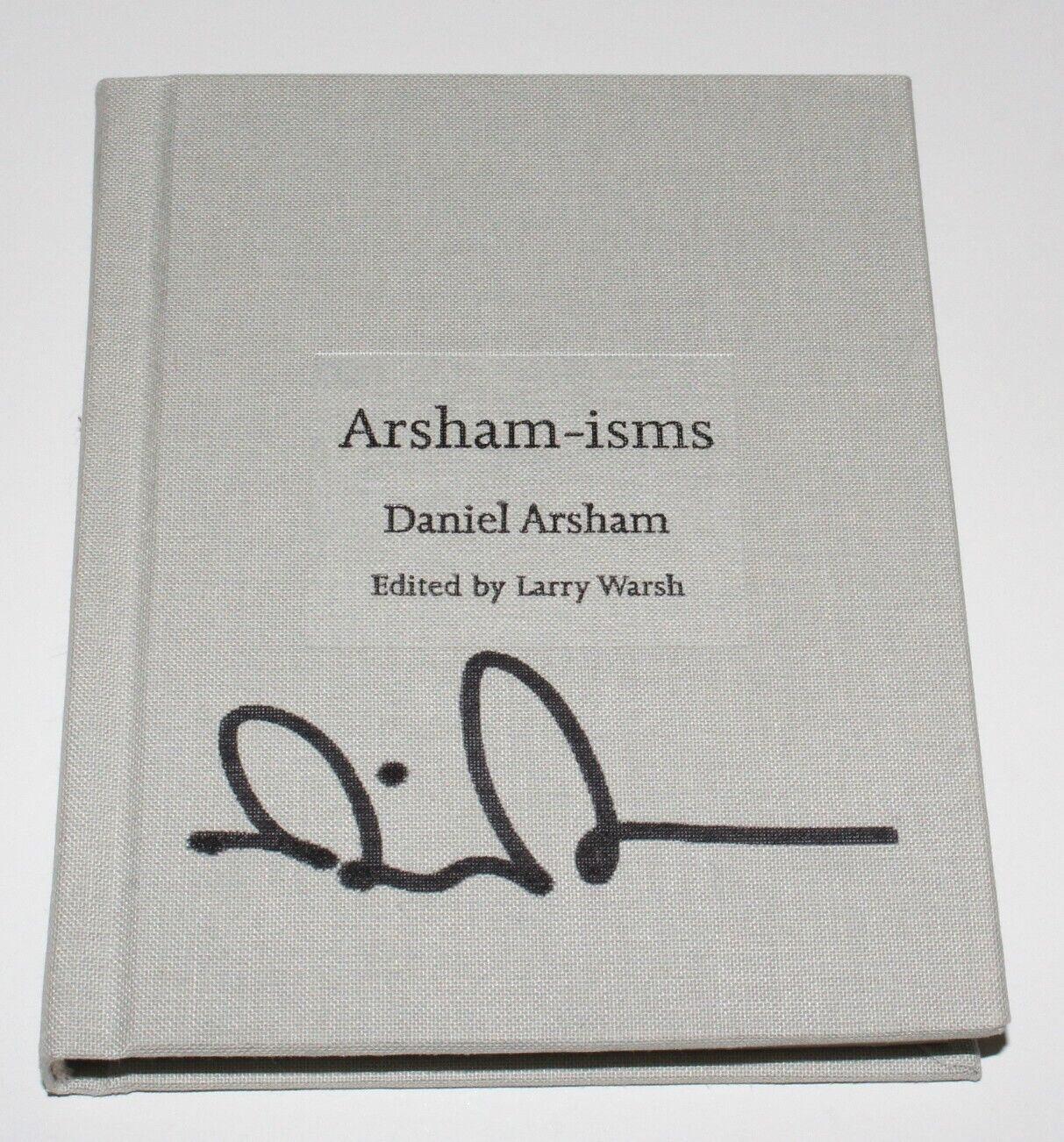 Signed Book Arsham-isms edited by Larry Warsh - Mixed Media Art by Daniel Arsham