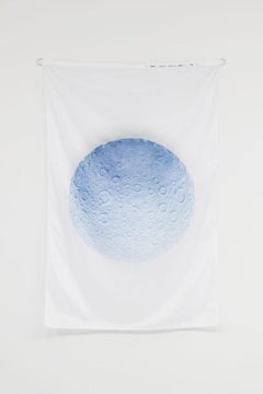 Daniel Arsham Moon Flag Print on Nylon Edition of 100