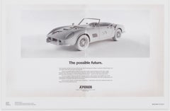 Fictional Advertisements 5 Signed Prints Daniel Arsham, Auto Enthusiasts Porsche