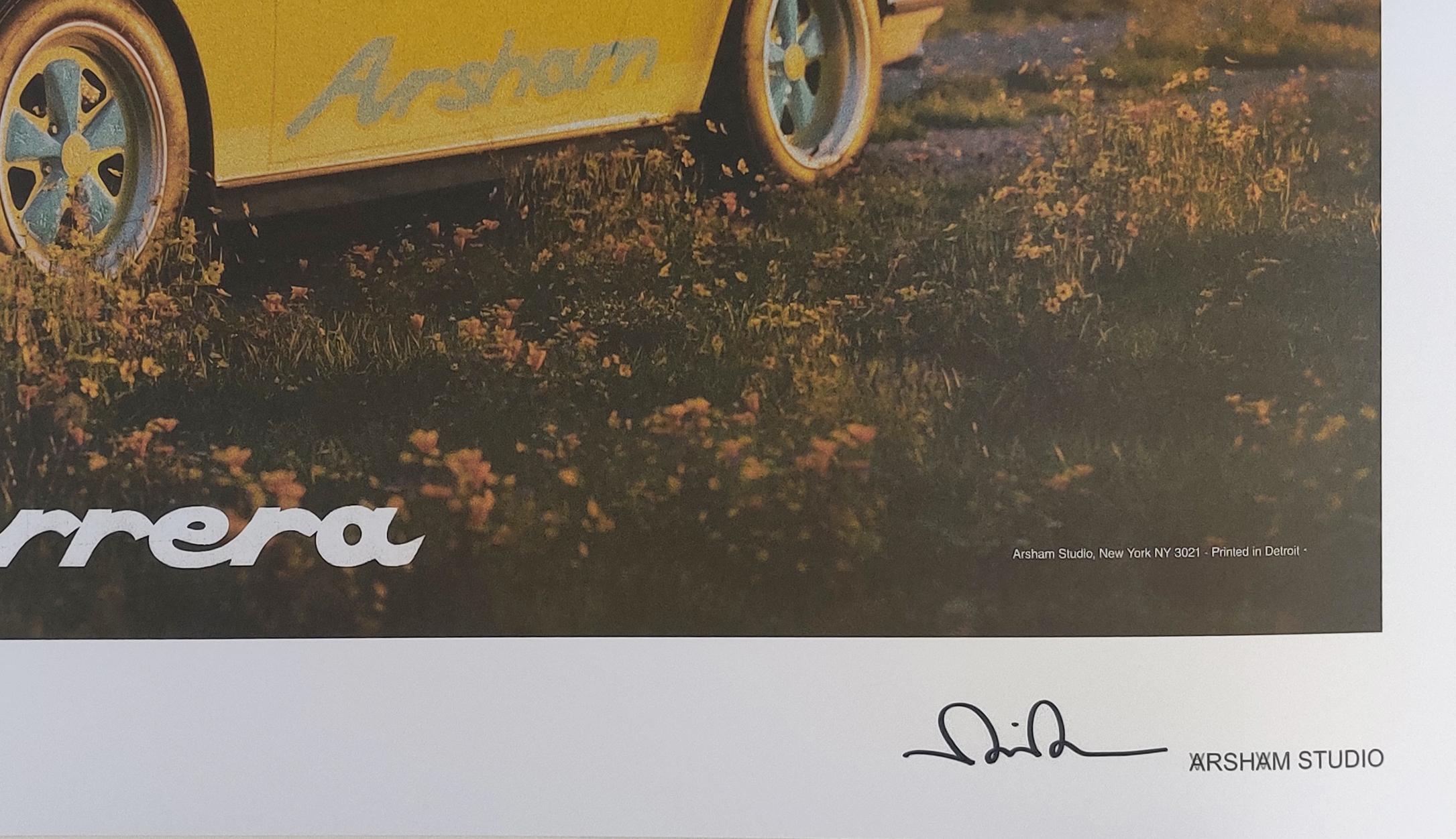 Fictional Advertisements 5 Signed Prints Daniel Arsham, Auto Enthusiasts Porsche 7