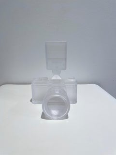 Relique en cristal 003 - appareil photo