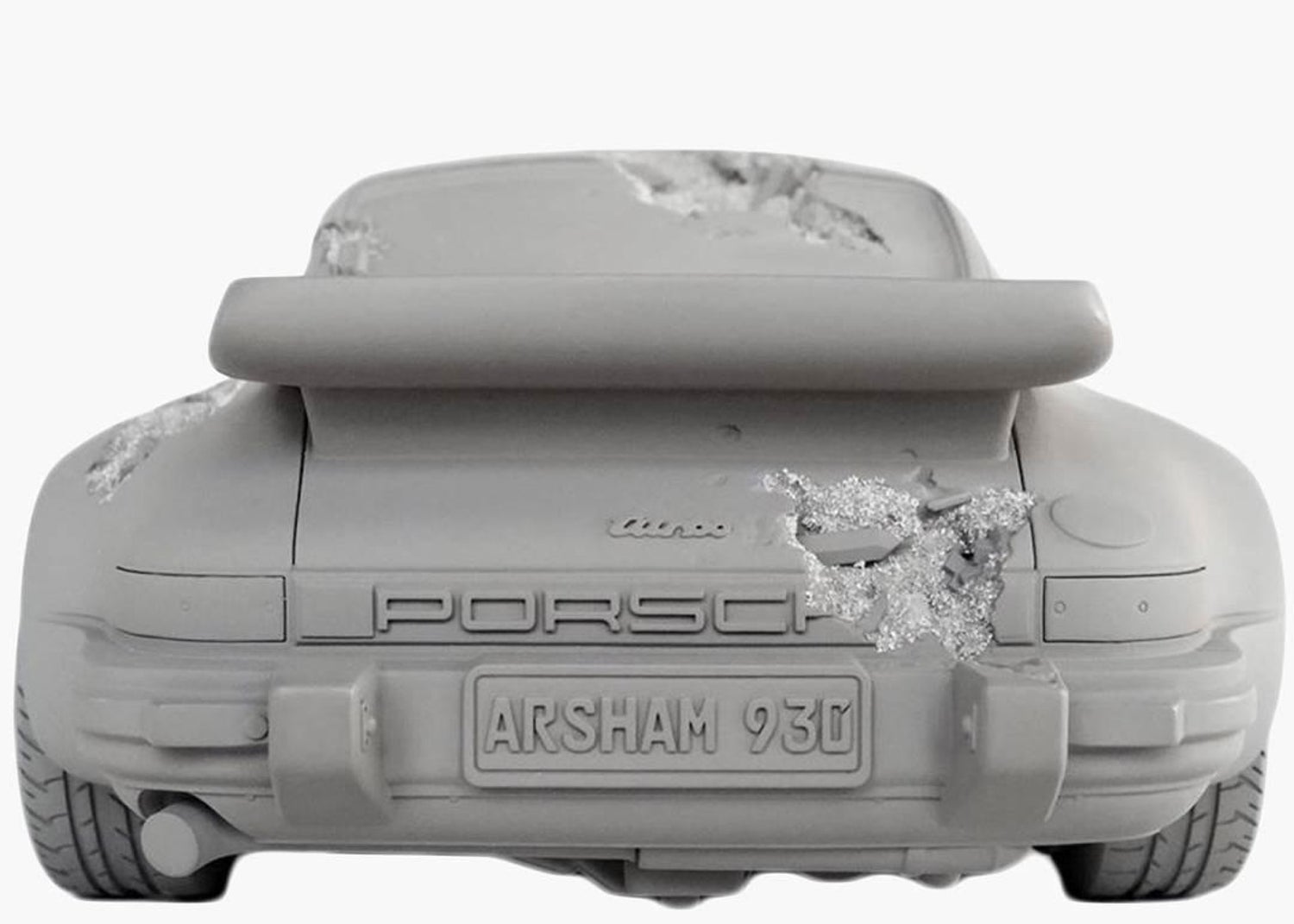 Daniel Arsham ERODED 911 TURBO Porsche Figure (Edition of 500) 未開封  管理番号：東京事務所インテリア6 