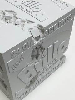 Daniel Arsham - Eroded Brillo Box - Contemporary Art