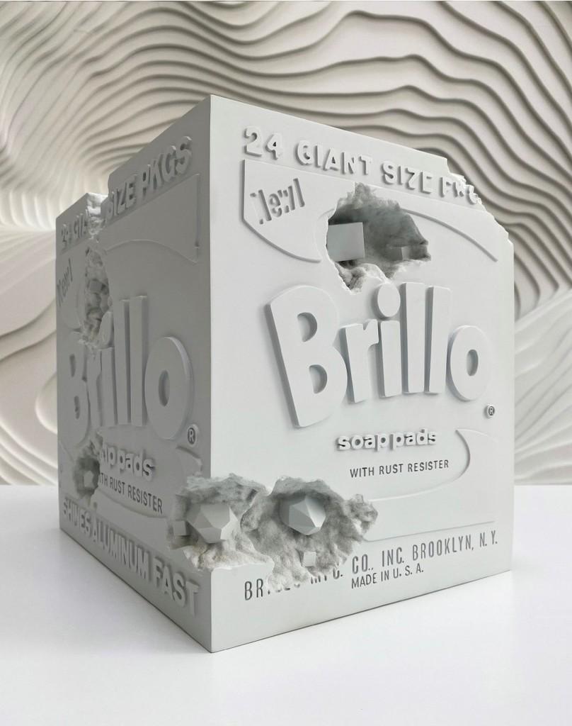 Daniel Arsham - Eroded Brillo Box - Contemporary Art