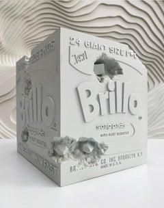 Daniel Arsham - Boîte Brillo érodée - Art contemporain