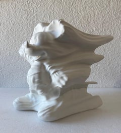 Daniel Arsham Hollow Mickey Mouse Scultura Bianca Walt Disney Art Collaboration