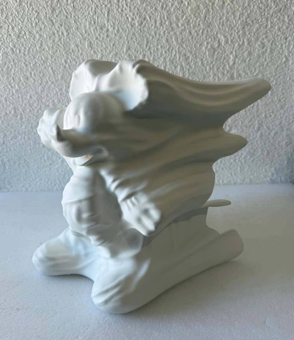 Daniel Arsham Hollow Mickey Mouse White Sculpture Walt Disney Art Collaboration