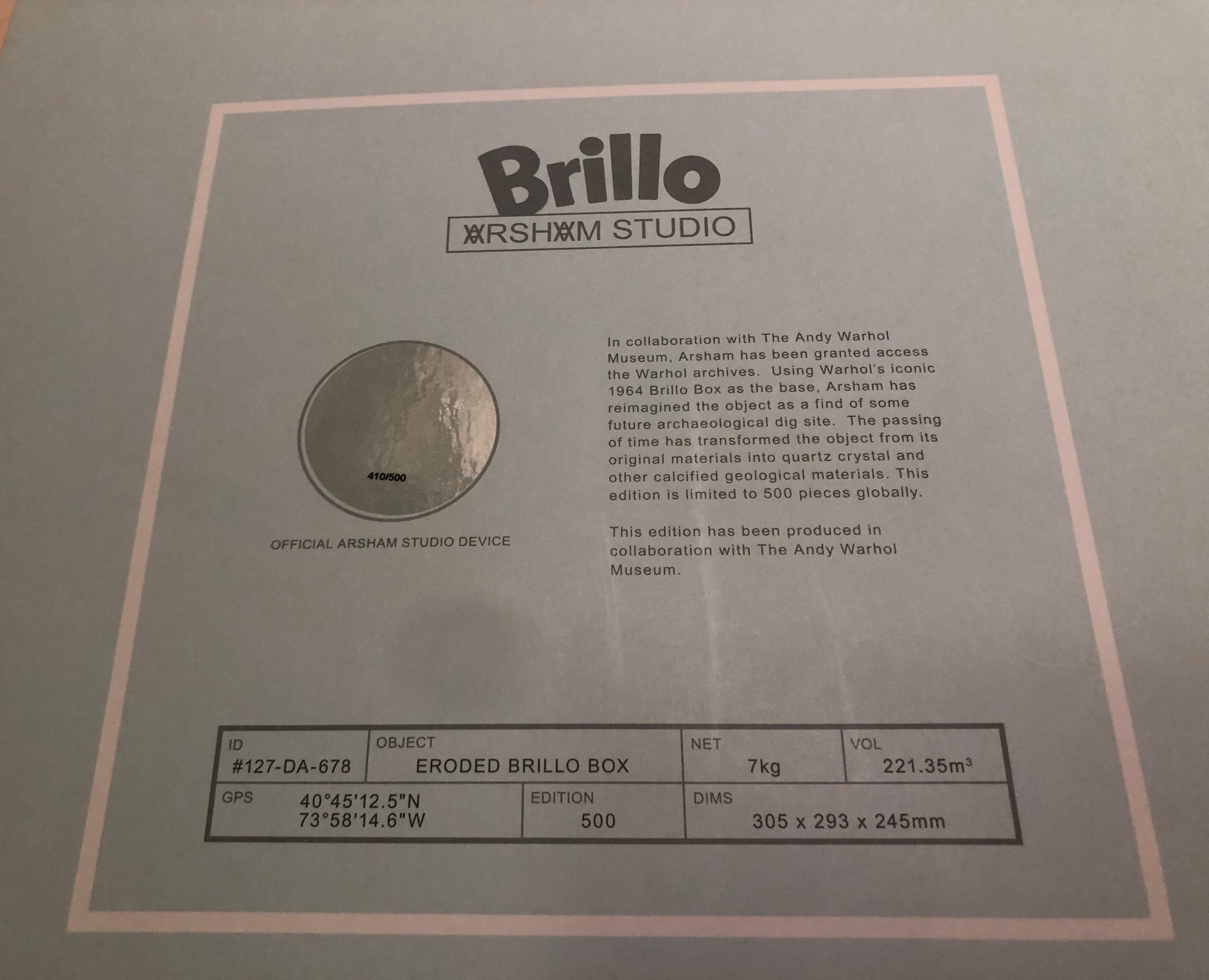 andy warhol brillo box meaning