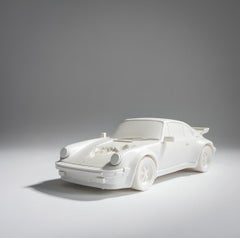 Porsche 911 Turbo desgastado (Blanco)