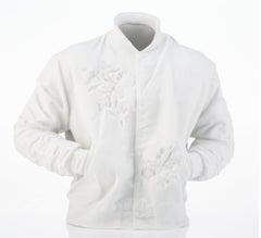 Scultura scultura in porcellana Eroded Varsity Jacket (montabile a parete o su supporto)