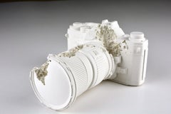 Used FUTURE RELIC 02 Limited Sculpture Modern Art Design 35mm Camera Canon Concept