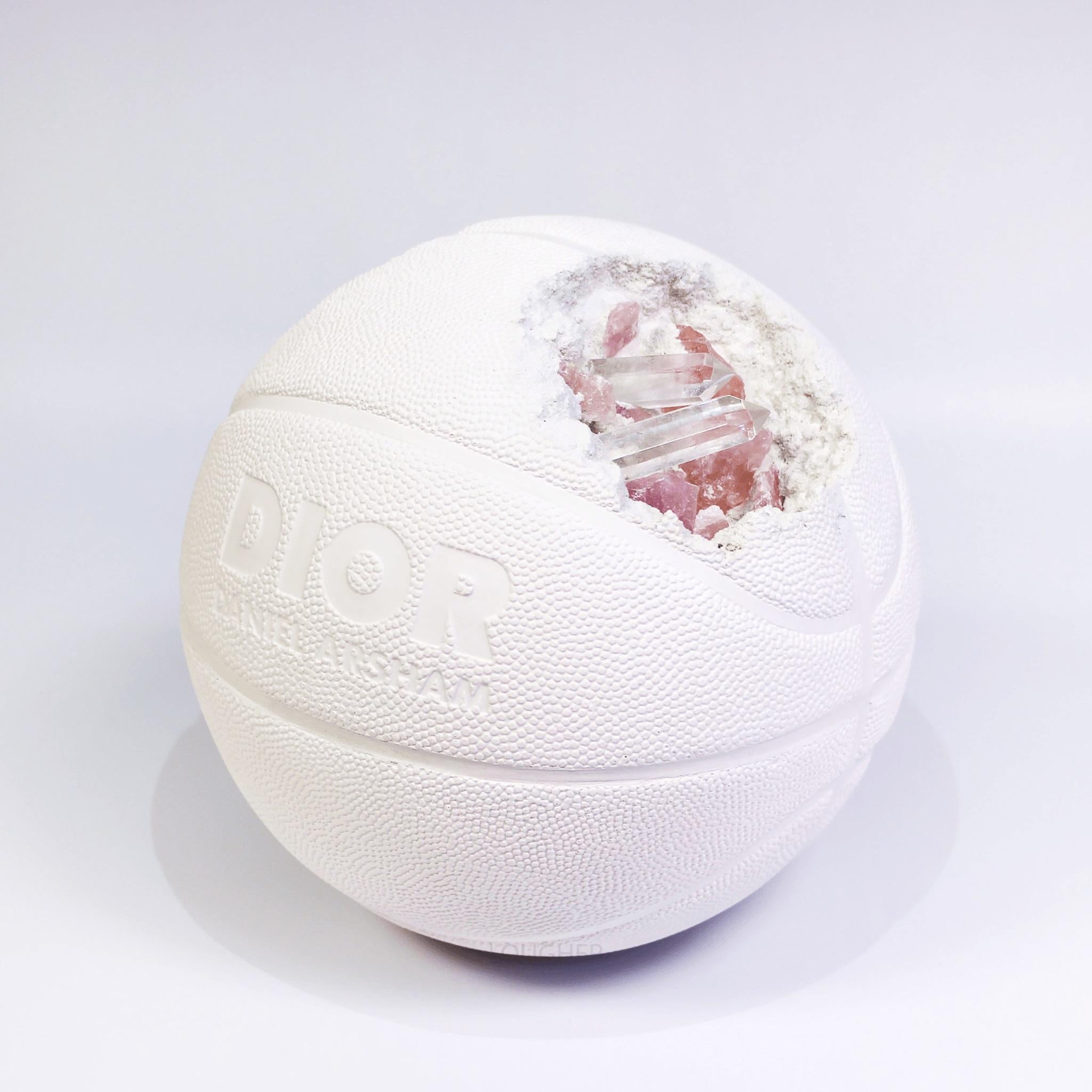 daniel arsham bronze eroded basketball
