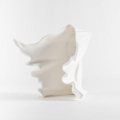 Hollow Figure Daniel Arsham White Ceramic Sculpture Modern Contemporary Design