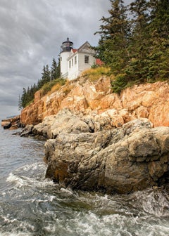 Used Bass Harbor Light, Photograph, Archival Ink Jet