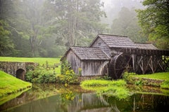 Fog over Mabry Mill, Photograph, Archival Ink Jet