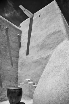 Missionskirche von Rancho de Taos, Nr. 5, Fotografie, Archivtinte Jet