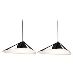 'Emily I' Pendant Lamp in Glossy Black for Moss Objects