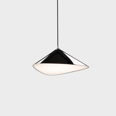 Daniel Becker 'Emily II' Pendant Lamp in Glossy Black for Moss Objects