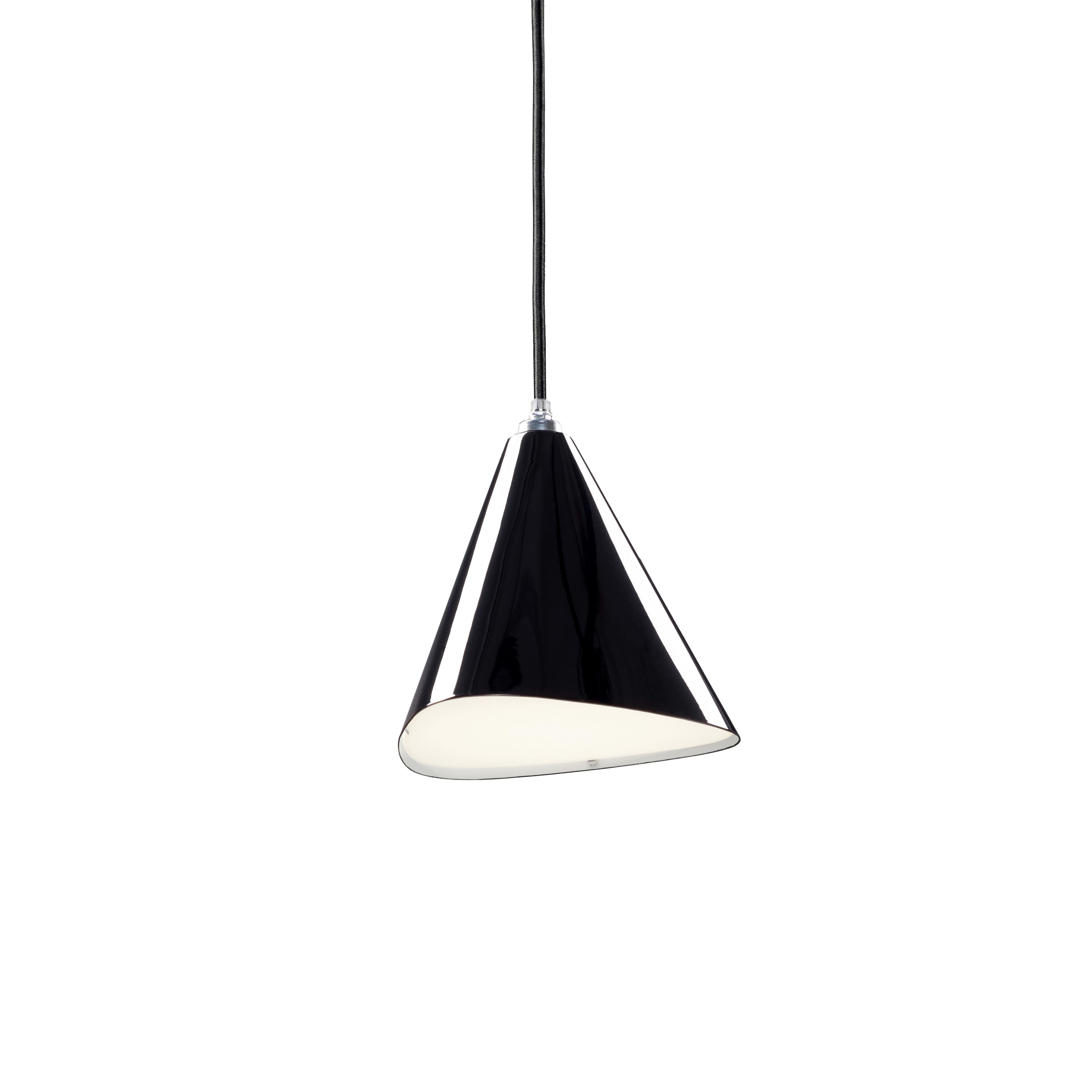Daniel Becker 'Emily III' Pendant Lamp in Anthracite for Moss Objects For Sale 1