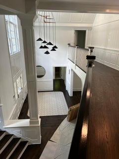 Lampadario 'Emily Vertikal 10' di Daniel Becker in bianco opaco per Moss Objects