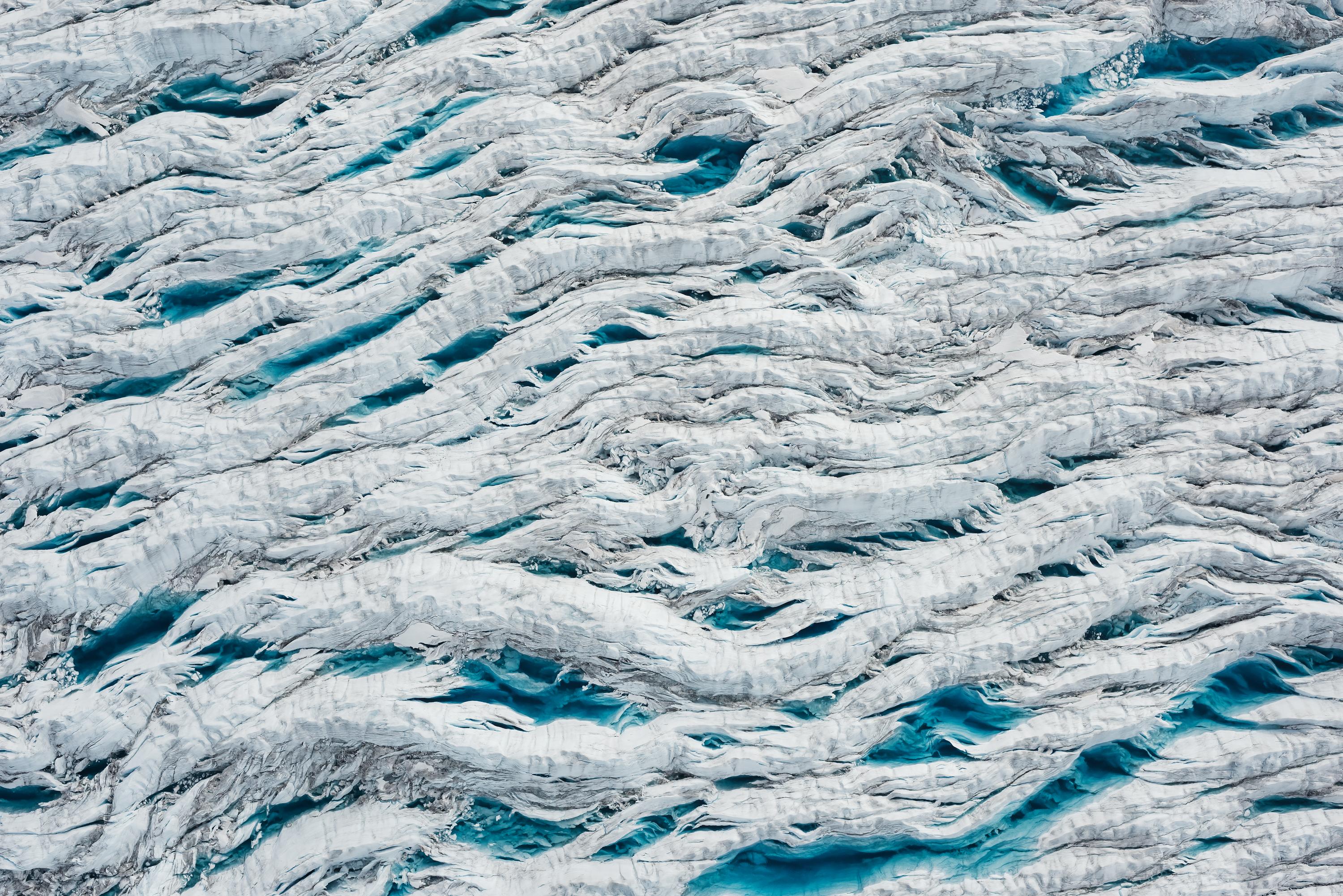 Daniel Beltra Color Photograph - Greenland #7