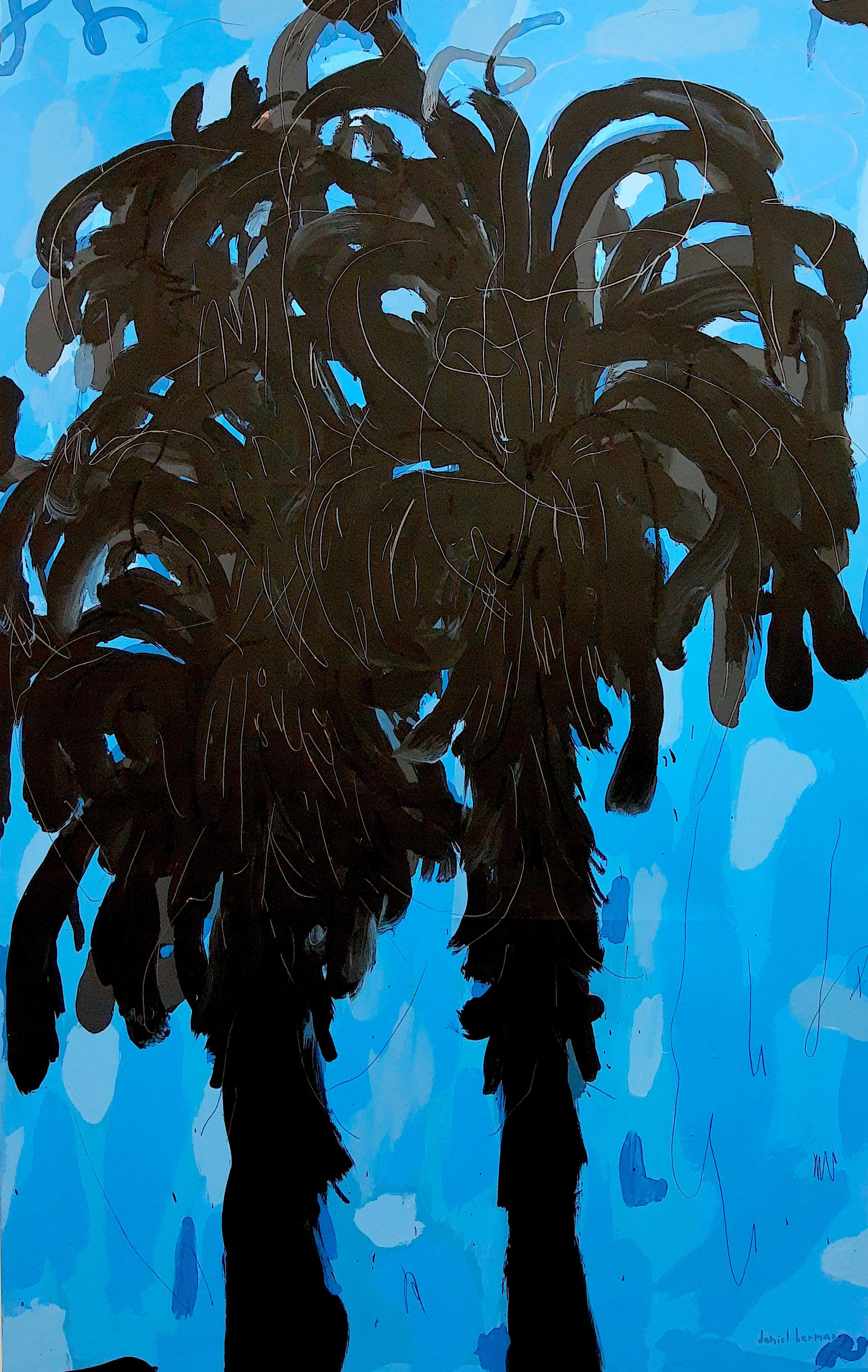 Daniel Berman Figurative Painting - All the palm trees I